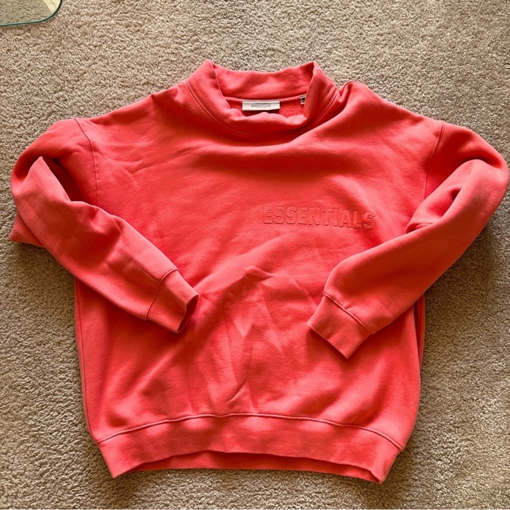 Essentials Fear of God Mockneck Sweatshirt Crewneck